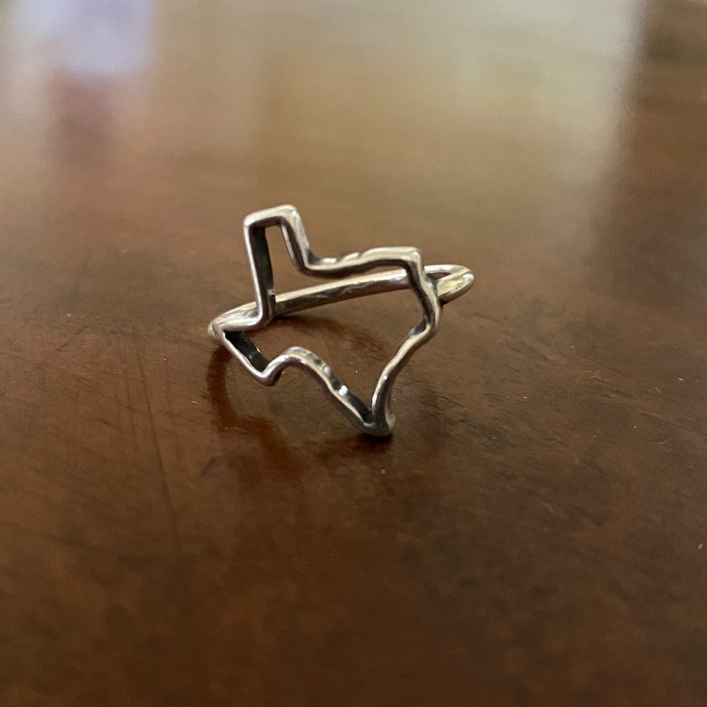 James Avery Texas Forged Ring, sz. 7